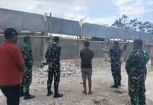 Dandim 1629 SBD Percepat Pembangunan Koperasi Desa Weerame