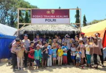 Trauma Healing Hadirkan Keceriaan Anak-Anak Pengungsi di Nagekeo