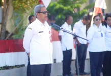 Sekda Sumba Tengah Pimpin Apel Kerja: Tegakkan Disiplin & Selesaikan Program Kerja