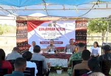 Kapolres Dorong Siskamling Aktif Jaga Kamtibmas Kahaungu Eti