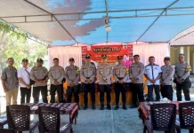 Kapolres Sumba Timur Tekankan Tiga Pesan Penting kepada Personel Polsek Umalulu