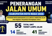 Pemkab Rote Ndao Kucurkan Rp990 Juta untuk 55 PJU