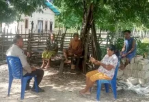 Bhabinkamtibmas Polsek Rote Timur Perkuat Edukasi Kamtibmas di tengah Warga