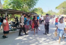 Hadir di Pasar Kuli Aisele, Polisi Pastikan Aktivitas Warga Aman dan Kondusif