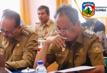 Bupati Sumba Tengah Hadiri Banggar Bahas Perubahan Anggaran