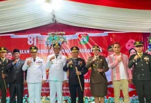 Jajaran Parwira Kodim 1613 Hadiri Toast Kenegaraan HUT RI Sumba Barat