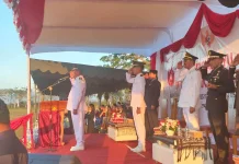 Upacara Penurunan Bendera HUT RI ke-81 Sumba Tengah