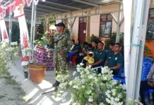 Babinsa Jadi Juri Lomba PBB Semarakan HUT RI ke-81