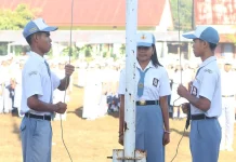 Upacara Bendera SMA Negeri 1 Waikabubak Bangkitkan Semangat Para Siswa