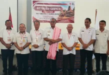 Wabup Timotius Tede Raga Buka Muskab PMI Sumba Barat