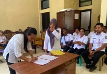 Sertijab Kepala Bidang Rehabilitasi dan perlindungan Jamsos Dinsos Sumba Tengah