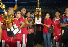 Sangu Ate Juara Camat Webar Cup lewat Penalti