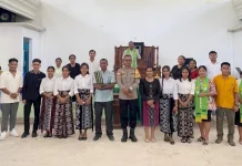 Jemaat Tunggaoen Diajak Bersama Polri Jaga Keamanan dan Pariwisata