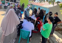 Jangkau Pendataan Optimal, Agen Perlinsos Namosain Terjun Langsung ke Rumah Warga