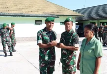 Dandim 1613 Sumba Barat Pimpin Upacara Purna Bakti Serka Gilberto Dacosta