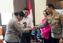 Polwan Polresta Kupang Kota Dapat Apresiasi jelang HUT Polwan 78