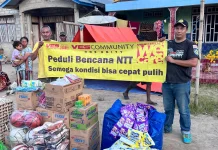 Bantuan Komunitas Jangkau Warga Giriwawo