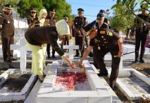 Kajati NTT Pimpin Ziarah ke TMP Dharma Loka Peringatan Hari Lahir Ke-81 Kejaksaan RI