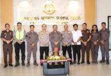 Kapolres Sumba Timur Perkuat Sinergi dengan Kejari