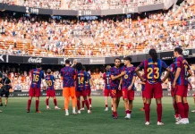 Barcelona Bantai Valencia 5-0 di Liga Spanyol