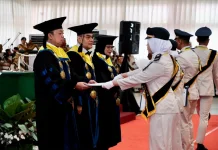 Menteri Nusron Pesan 568 Wisudawan Politeknik Agraria STPN Jaga Integritas