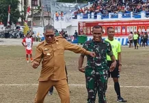 Dandim Cup II Resmi Dibuka, 28 Tim Bertanding