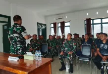 Dandim 1629 SBD Tekankan Babinsa Dekat dengan Masyarakat