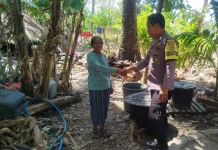 Brigpol Gazali Bangun Kedekatan dengan Warga Mbokak, Perkuat Kamtibmas