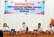 Wabup Sumba Timur Pimpin Diseminasi Hasil Audit Maternal Perinatal