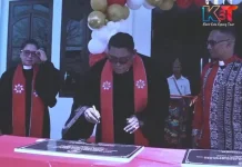 Sinode GMIT Mentabiskan Gedung Gereja Genesaret Danau Ina