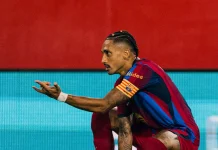 Hattrick Raphinha Bawa Barcelona Comeback 3-1 di Markas Sevilla