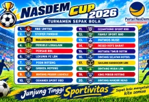 Hari Ini Turnamen Nasdem Cup Resmi di Gulirkan 20 Klub Siap Bertanding