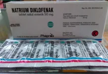 Fungsi Natrium Diklofenak,Dosis dan Efek Sampingnya