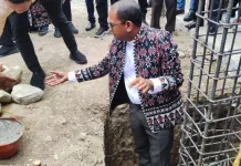 Peletakan Batu Pertama Pembangunan Gedung Imanuel Kukak Sulamu