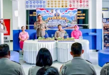 HUT Lalu Lintas Bhayangkara ke-71, Polresta Kupang Kota Tingkatkan Pelayanan Human