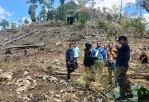 Tim Monitoring Kecamatan Tanarighu Dorong Petani Siapkan Lahan Pertanian