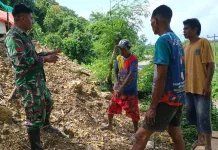 Babinsa Ajak Warga Jaga Keharmonisan Melalui Antar Sesama