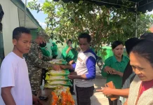 Kodim 1629 SBD Gelar Bazar Meriahkan HUT TNI Ke -81