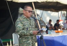 Korem 161/Wira Sakti Gelar Bazar Murah HUT TNI