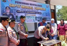 Kapolda NTT Resmikan Revitalisasi SMPTK Imanuel Tuapakas di Kab TTS