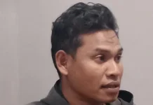 Buce Baun Jelaskan Penggunaan Material Lama Proyek SMA Negeri 1 Rote Selatan