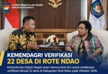 Kemendagri Verifikasi 22 Desa di Kabupaten Rote Ndao