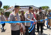 Kapolda NTT Resmikan Sumur Bor di Desa Benu