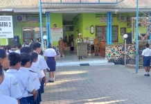 Satlantas Polresta Kupang Edukasi Tertib Berlalu Lintas Pelajar