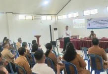 Satresnarkoba Polres Sumba Timur Perkuat P4GN Bersama Guru