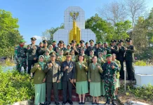 Kodim Sumba Barat Gelar Ziarah Sambut HUT TNI
