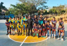Stasi Rote tengah Raih Juara Tiga Futsal U-14 BKSN