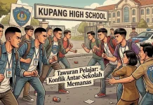 Konflik Pelajar Meluas Jadi Tawuran Antarsekolah di Kota Kupang