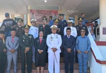Wakil Bupati Rote Ndao dan Danlanal Pulau Rote Ajak Warga Jaga Nilai Pancasila