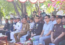 Wabup Sumba Timur Hadiri Upacara HUT ke-81 TNI
